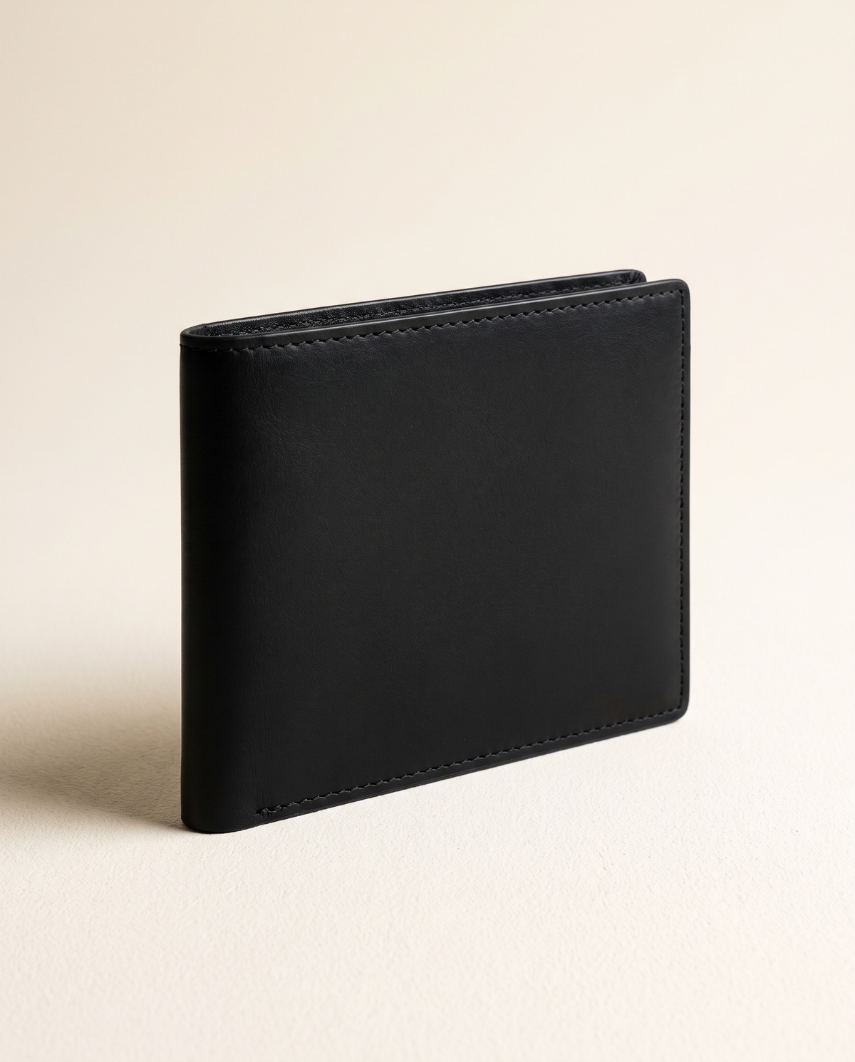 Portefeuille fermé et plat, sans bosse